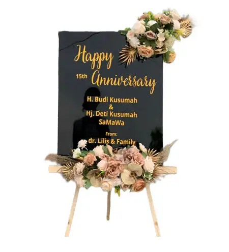 Papan Bunga Akrilik Margo Lestari